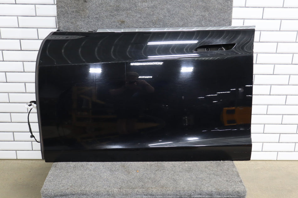 2012-2015 Tesla Model S Left Front Door Shell Black PBSB