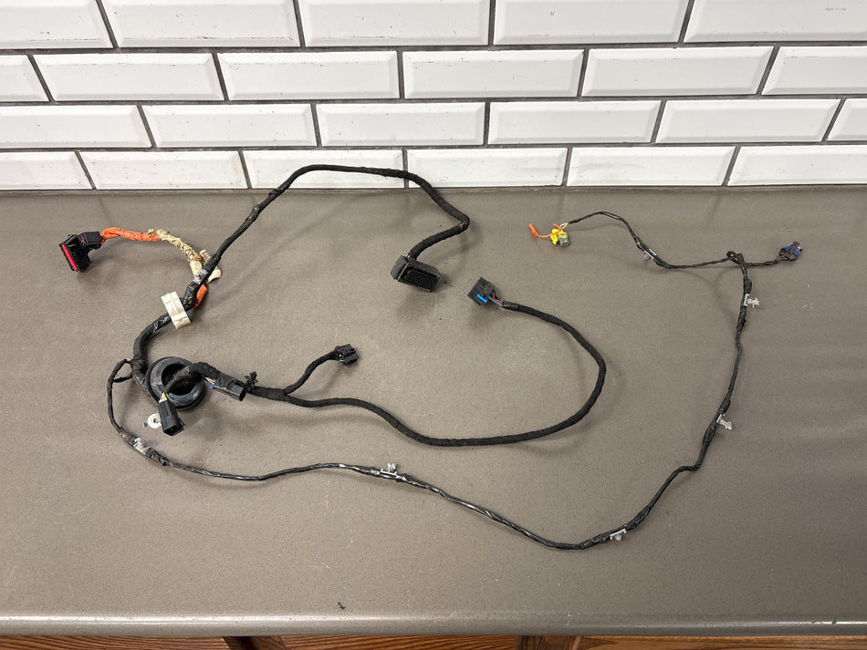 05-13 Chevy Corvette C6 Driver Left LH Door Wiring Harness W/ Bose 25937909