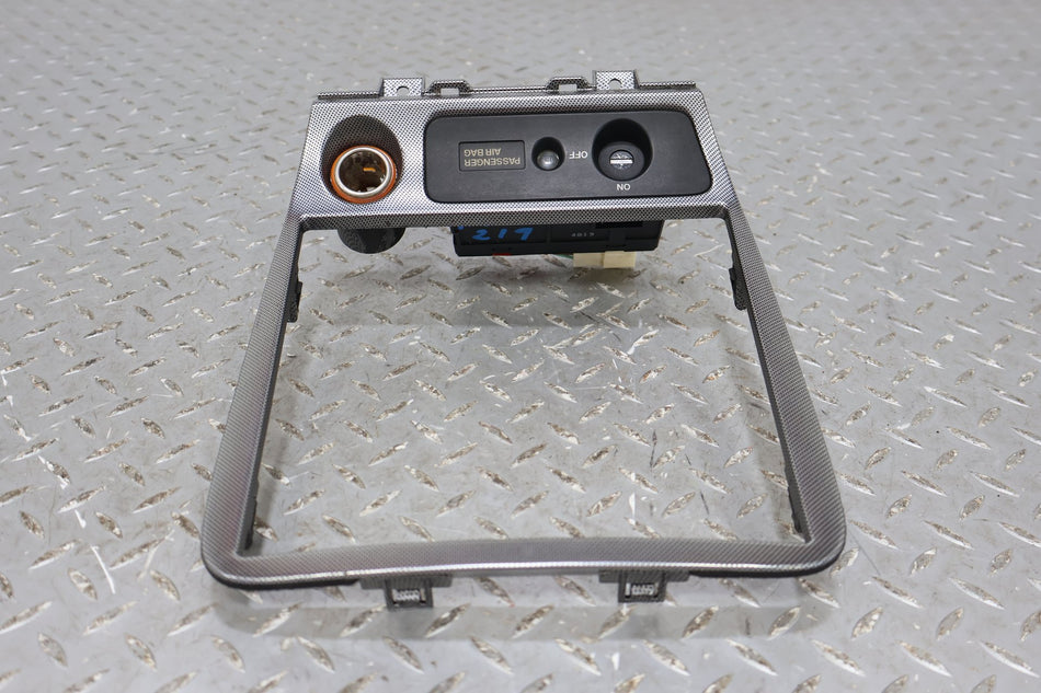 99-05 Mazda MX-5 Miata Mazdaspeed Radio Bezel (Silver)