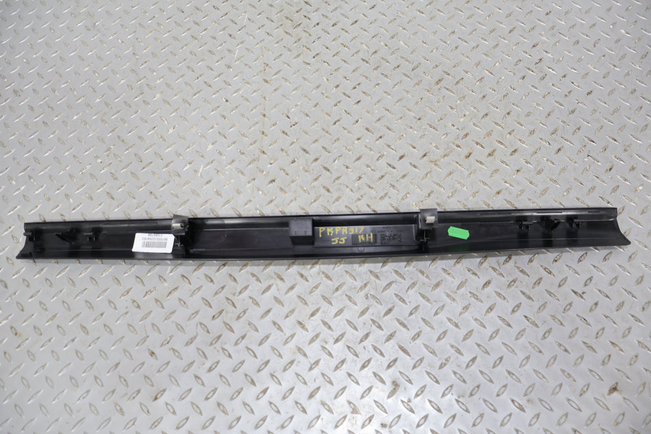 17-24 Porsche 718 Cayman Boxster Right Inner Sill Plate (Black)