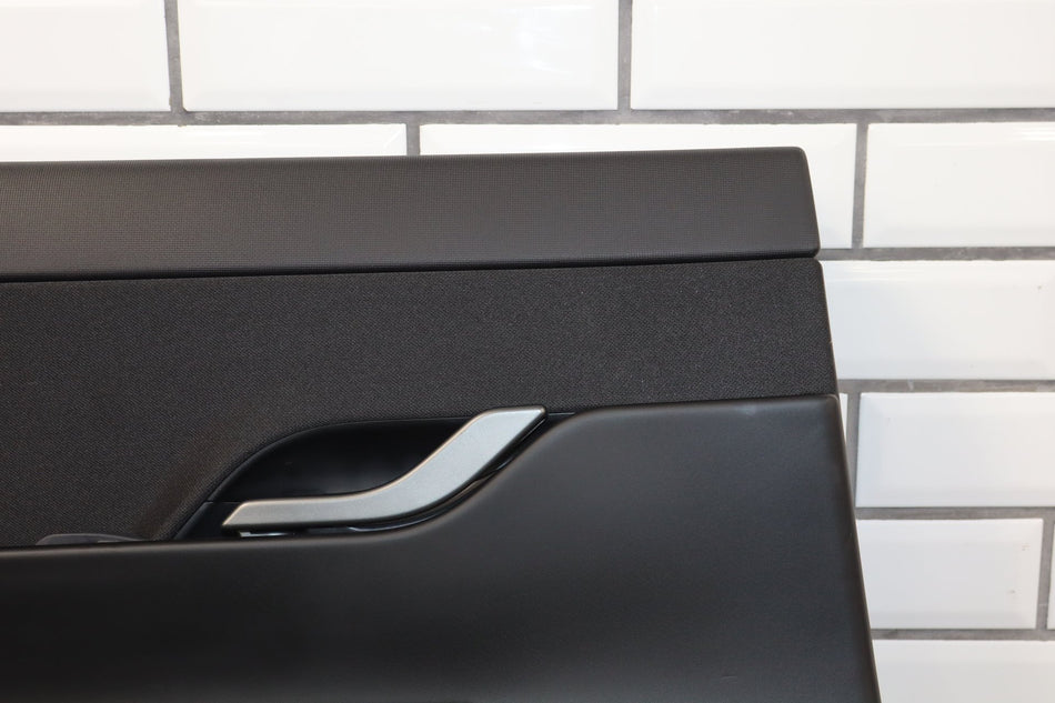2023 Fisker Ocean Left Rear Door Panel Black Abyss BL