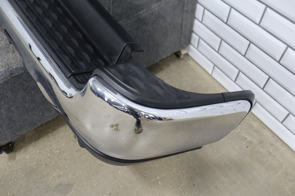 19-24 Ram 1500 (DT) Complete Rear Bumper Chrome Dual Exhaust