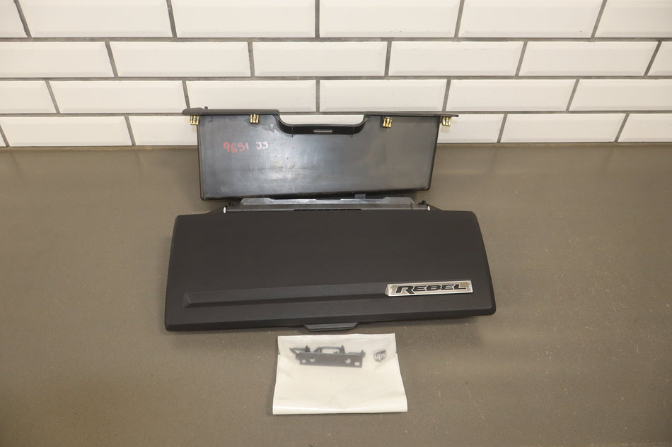 2013-2018 Ram 4th Gen Rebel Upper Glove Box Kit Black X9