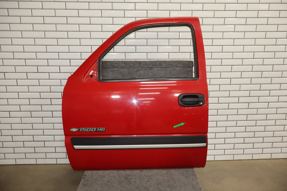 99-07 Chevy GMC Truck SUV GMT800 Left Front Door Victory Red 74