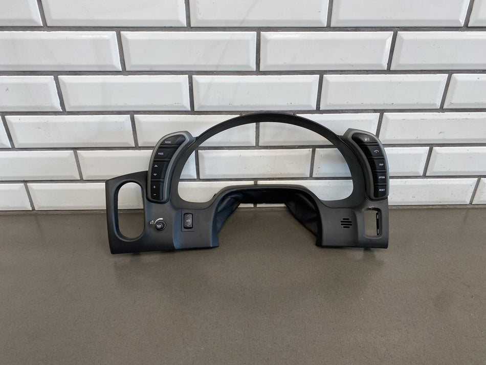 2005-2013 Chevrolet Corvette C6 Speedometer Bezel W/ Adjustment Buttons Grey