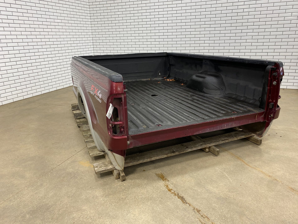 99-07 Ford F250 F350 Super Duty Pickup Truck Bed Box OEM Dark Toreador Red JM