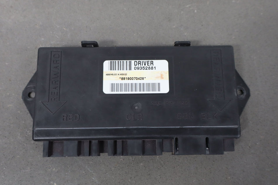 1999 Chevrolet Corvette C5- Chassis Control Module