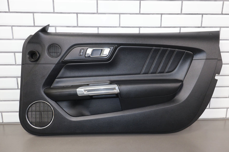 2016 Ford Mustang Right Front Door Trim Panel Black 41