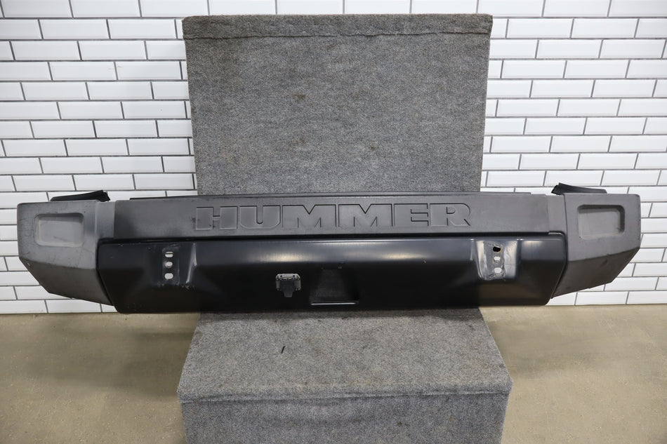 2003-2005 Hummer H2 Rear Bumper Pewter 11