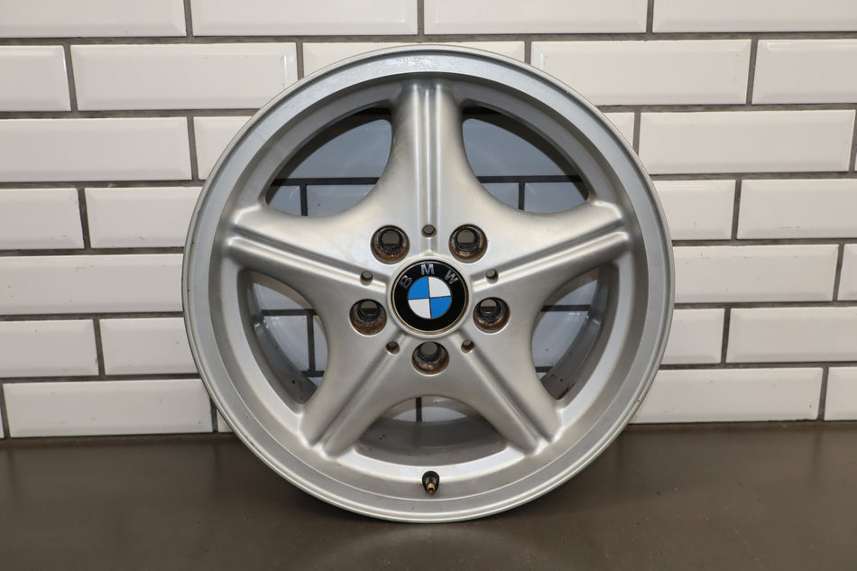 BMW Z3 1996-2002 CCI 5-Spoke Silver 16x7 Alloy Factory Aluminum Wheel/Rim