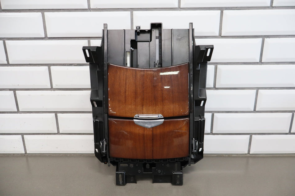 15-20 Cadillac Escalade Console Cup Holder Woodgrain