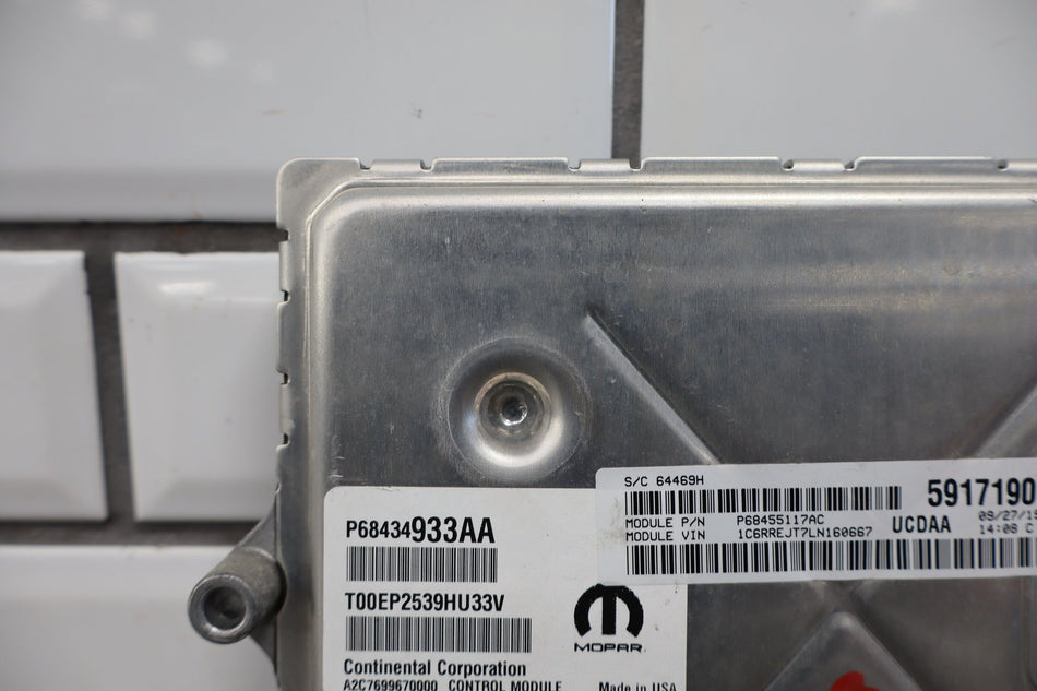 2020 Ram 1500- Engine Computer/ ECU