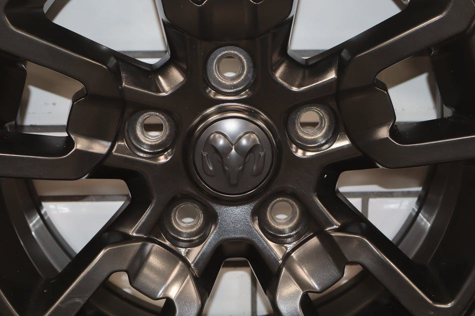 2013-2018 Ram 1500 Rebel OEM 17" Black Wheel/ Rim Aluminum OEM