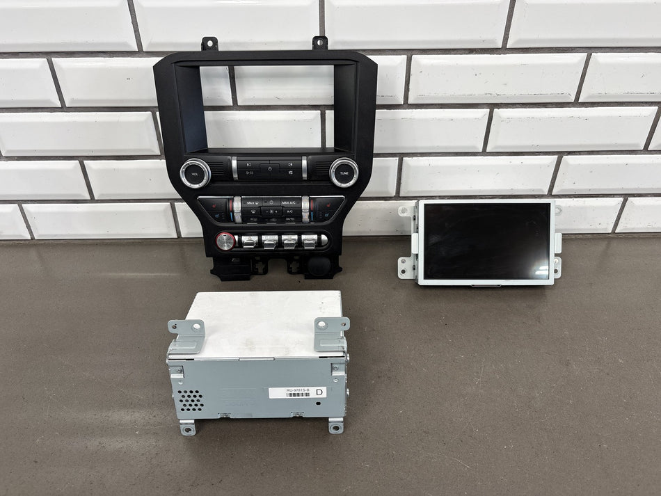 2018-2023 Ford Mustang Touch Screen Face Plate Radio Sync 3 APIM OEM