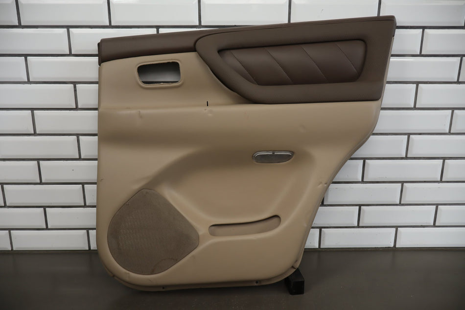 98-02 Toyota Land Cruiser RR Door Trim Panel (Oak Tear)