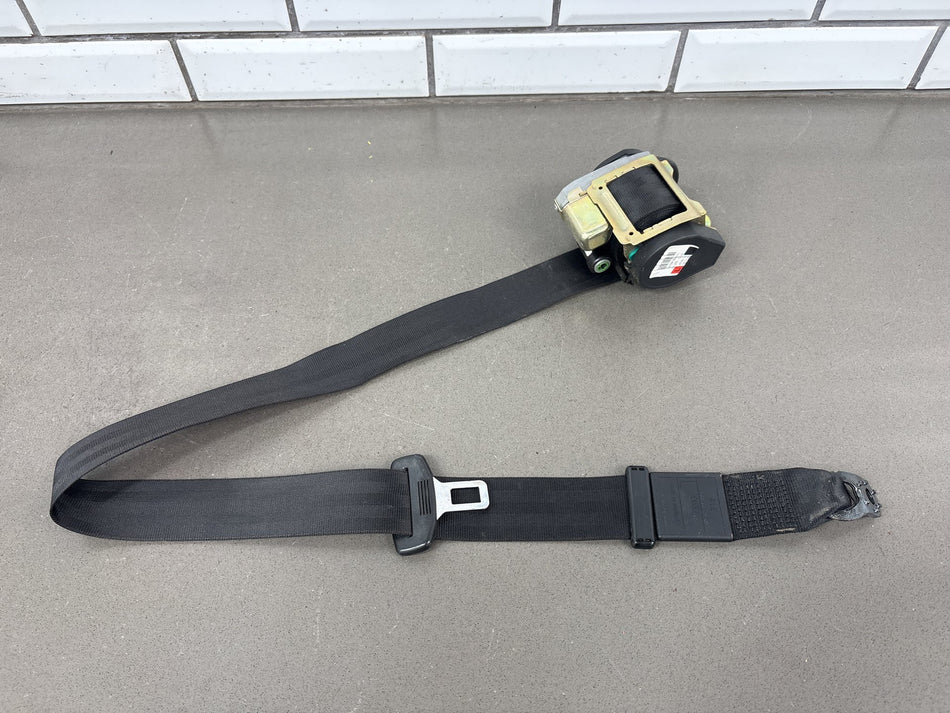 00-06 Audi TT Quattro Coupe 8N Driver Left LH Front Seat Belt Black