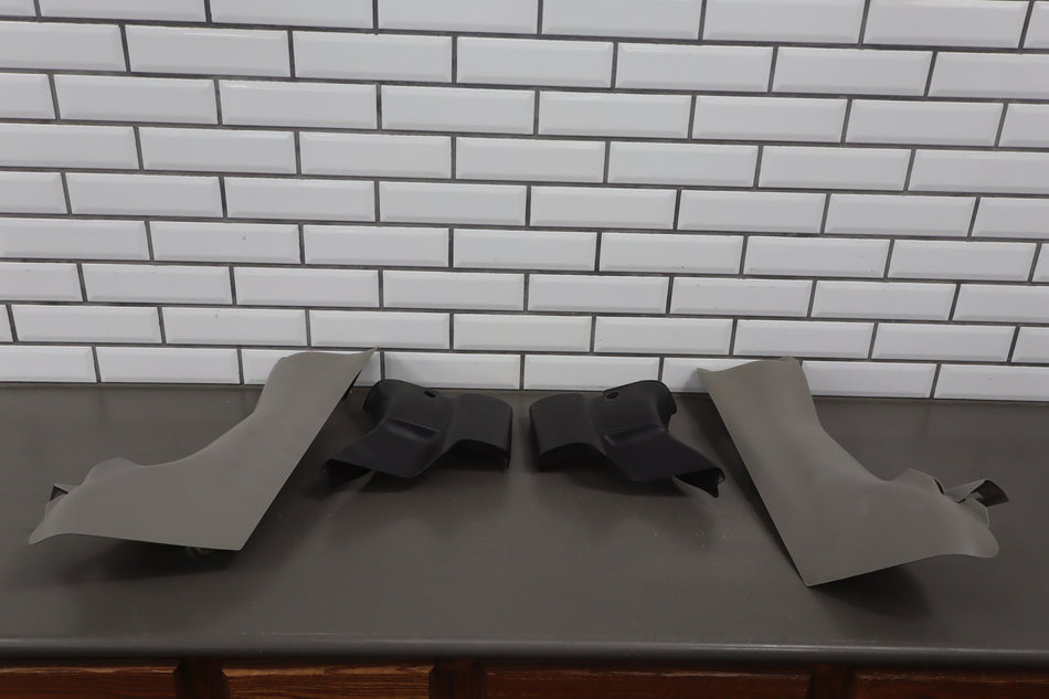 1998-2004 Chevrolet Corvette C5 Convertible B Pillar Trim- Pair Shale