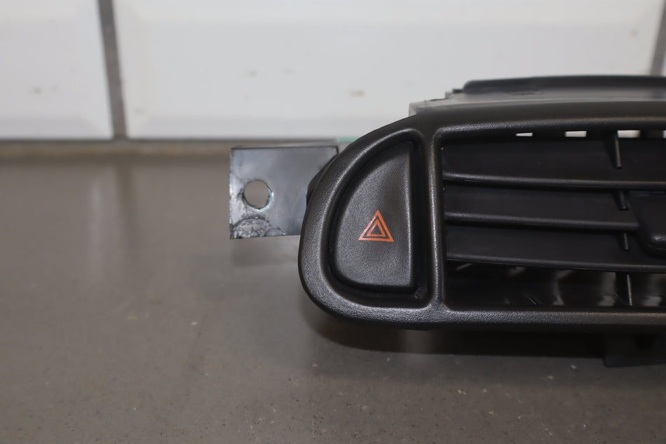 1997-2004 Chevy Corvette C5 Center Dash Vent W/ Hazard Switch OEM (Black 19i)