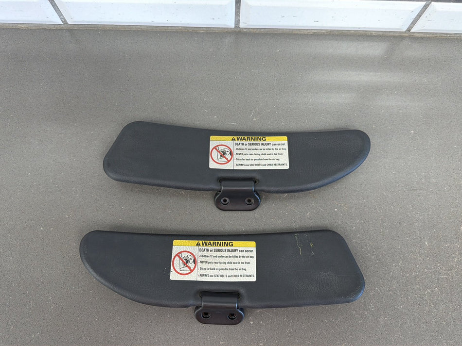 1998 BMW Z3 1.9i Sun Visor Pair Beige