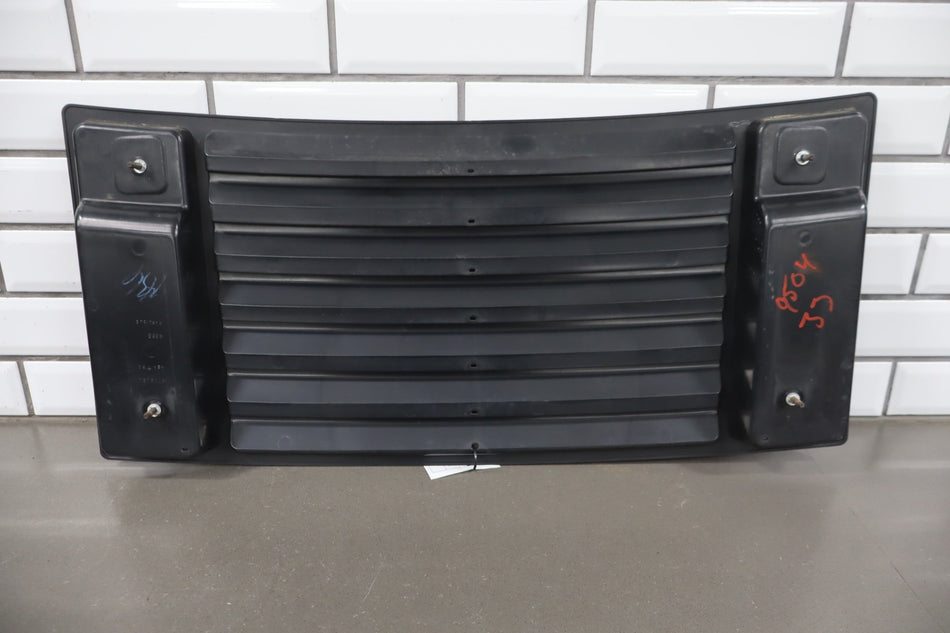 2003-2009 Hummer H2 Upper Hood Grille - Black Handles