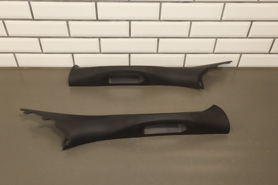 2018 Ram 1500 Pair A Pillar Trim Black X9