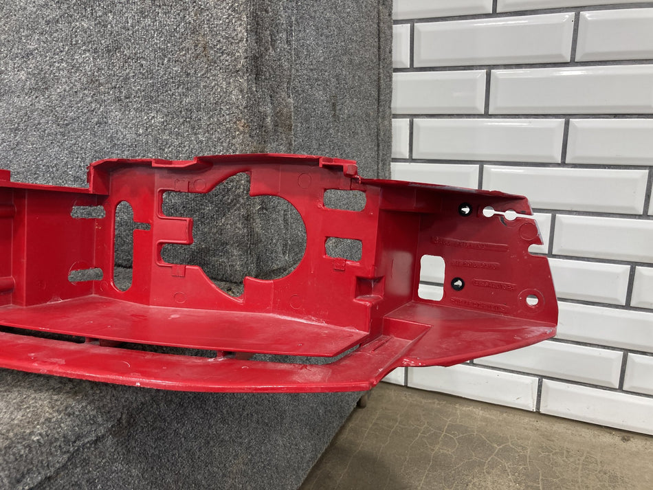 99-04 Ford Mustang Front Header Panel Headlight Mounting Nose Vermilion Red E8