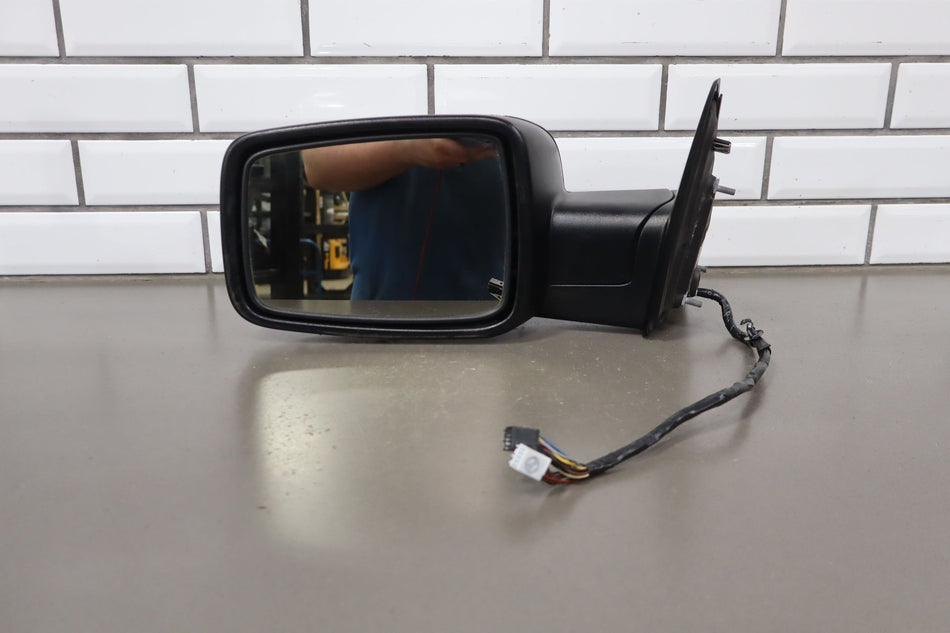 2013-2018 Ram 1500 Truck Left LH 6x9 Chrome Power Folding Door Mirror Heated