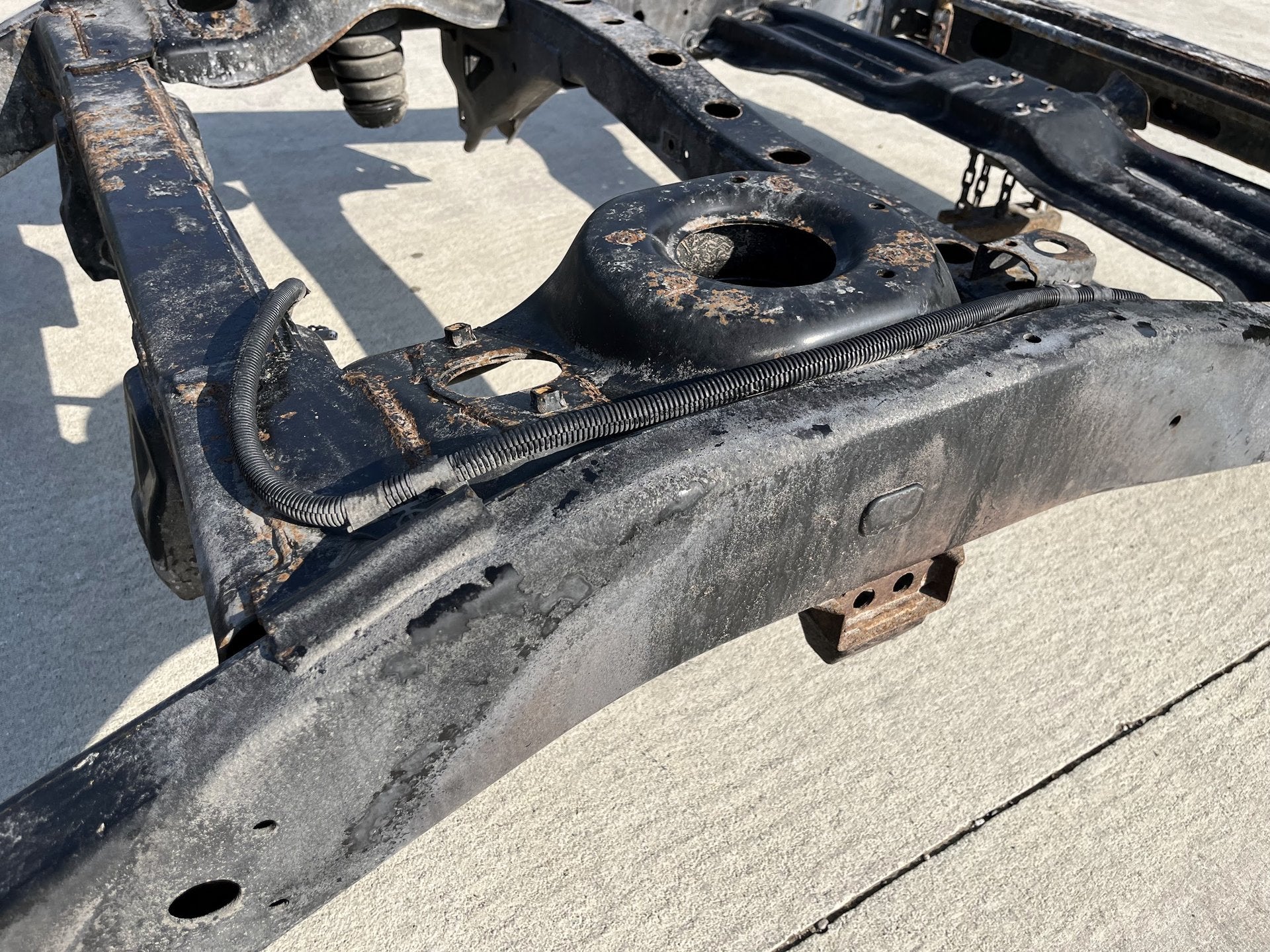 1997 Toyota Land Cruiser J80- Frame Assembly – J & J Auto Wrecking