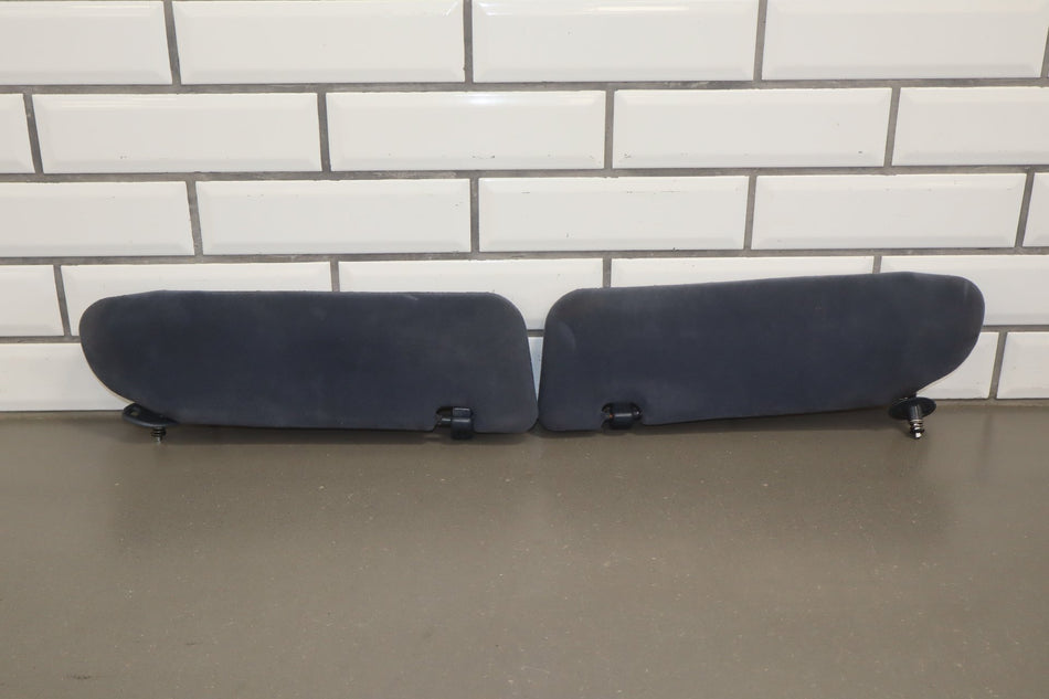 1992 Toyota MR2 Base Sun Visor Pair Left/Right Blue ff82