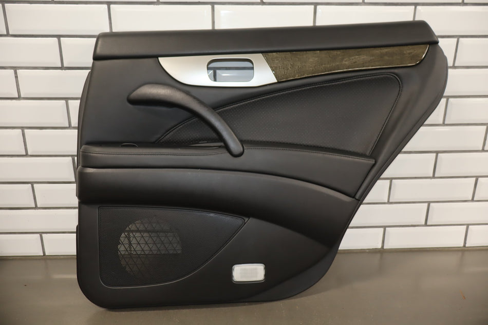2004 Infiniti M45 Sport Right Rear Door Trim Panel Graphite G