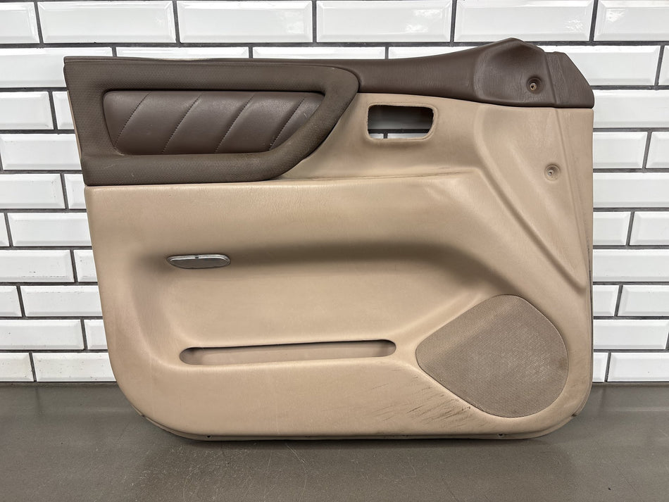 1998-2002 Toyota Land Cruiser J100 Left Front Door Panel Oak