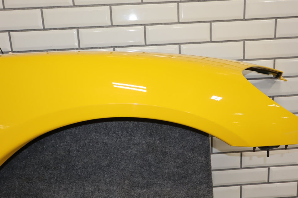 05-13 Chevy Corvette C6 Passenger Right Fender Millenium Yellow 79
