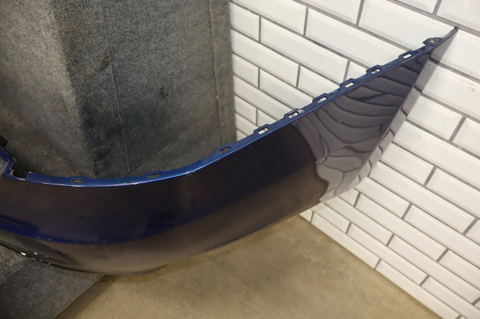 2022 Tesla Model S Plaid Rear Bumper Deep Blue Metallic ppsb