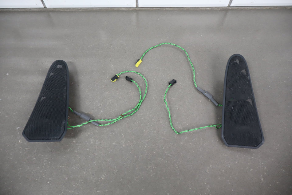BMW Z3 Roadster Door Panel Tweeter Speaker Cover Set Right + Left 96-02 OEM