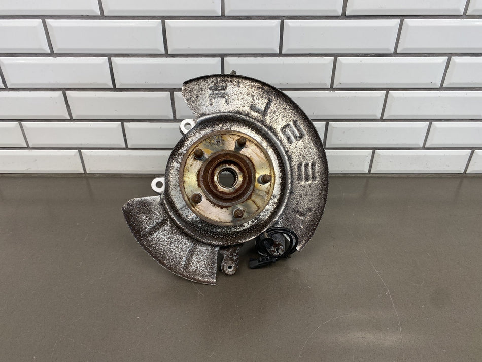 12-20 Tesla Model S Rear Left Driver Spindle Knuckle w/ Hub OEM
