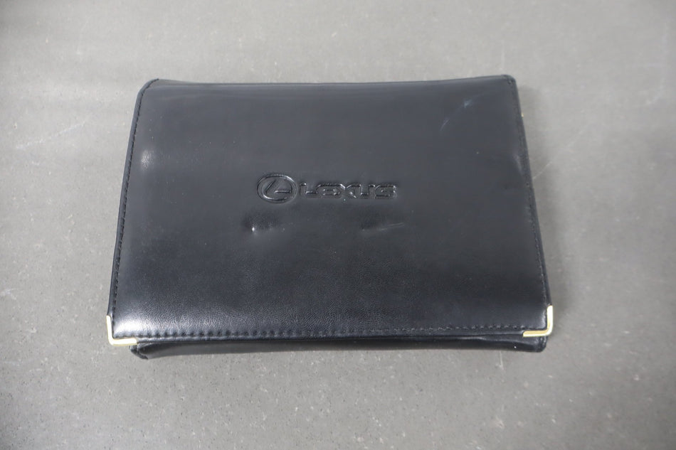 2001 Lexus LX470 Owners Handbook OEM with Leather Pouch
