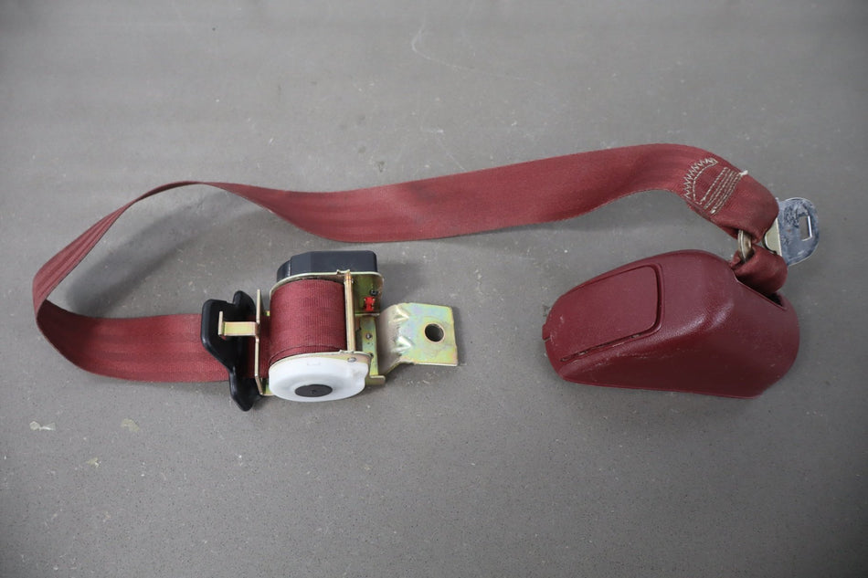 1993 Cadillac Fleetwood Brougham Right Front Seat Belt Garnet Red 783