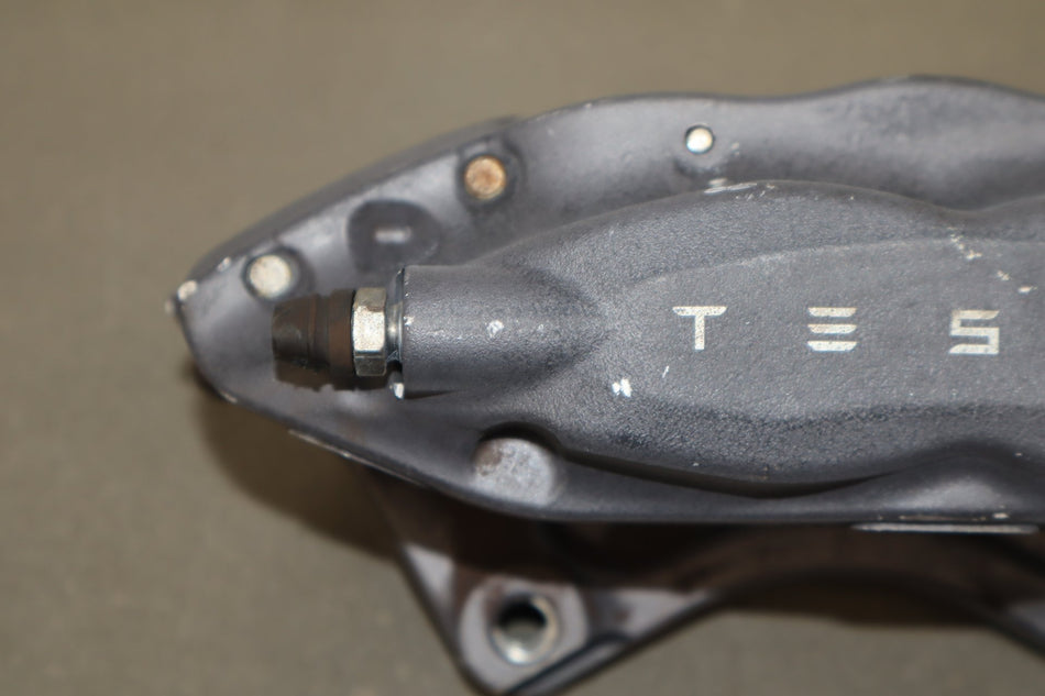 12-20 OEM Tesla Model S X Rear Left Driver Side Parking Brake Caliper