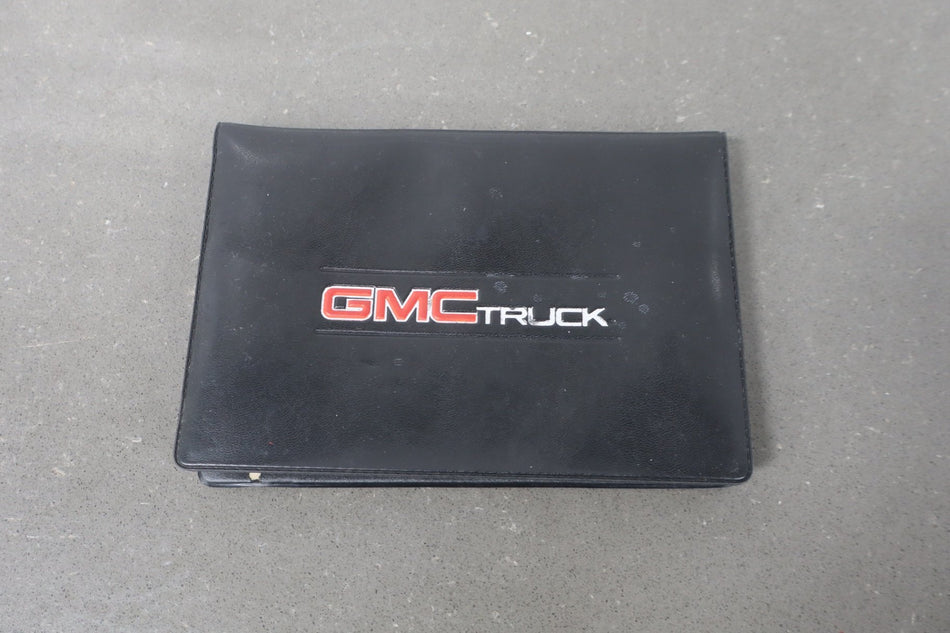 1997 GMC Savana Owners Handbook OEM