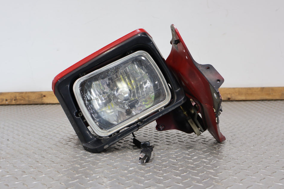86.5-92 Toyota Supra A70 Right Headlamp (Super Red Cap)