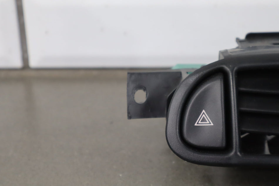 1997-2004 Chevy Corvette C5 Center Dash Vent W/ Hazard Switch OEM (Black 19i)