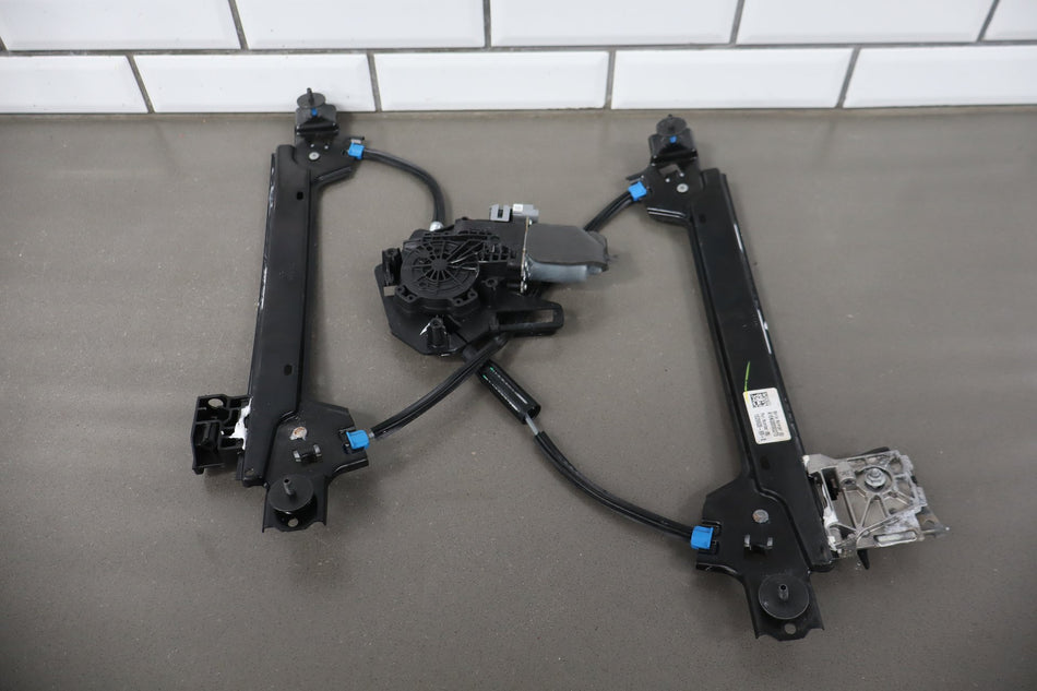 16-20 Tesla Model X Rear Left Falcon Door Window Regulator &amp; Motor