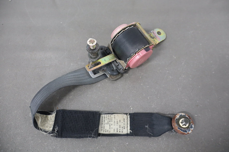 1990-1993 Mazda Miata NA Front Seat Belt Black