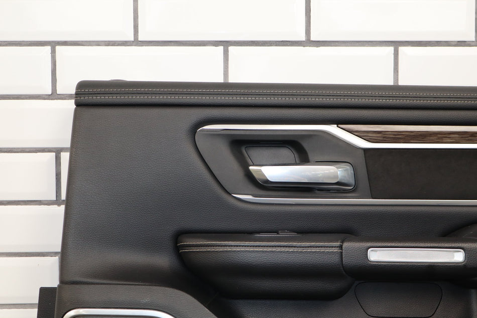 19-24 Ram 1500 (DT) Right Rear Door Trim Panel (Black X9)