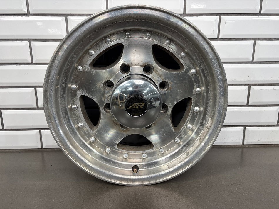American Racing 23 16x8 Polished Alloy Wheel (1)