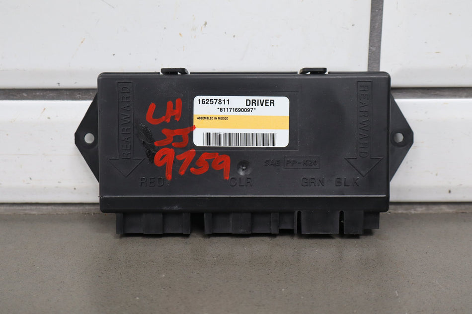 97-04 Chevy Corvette C5 Left Front Door Control Module OEM