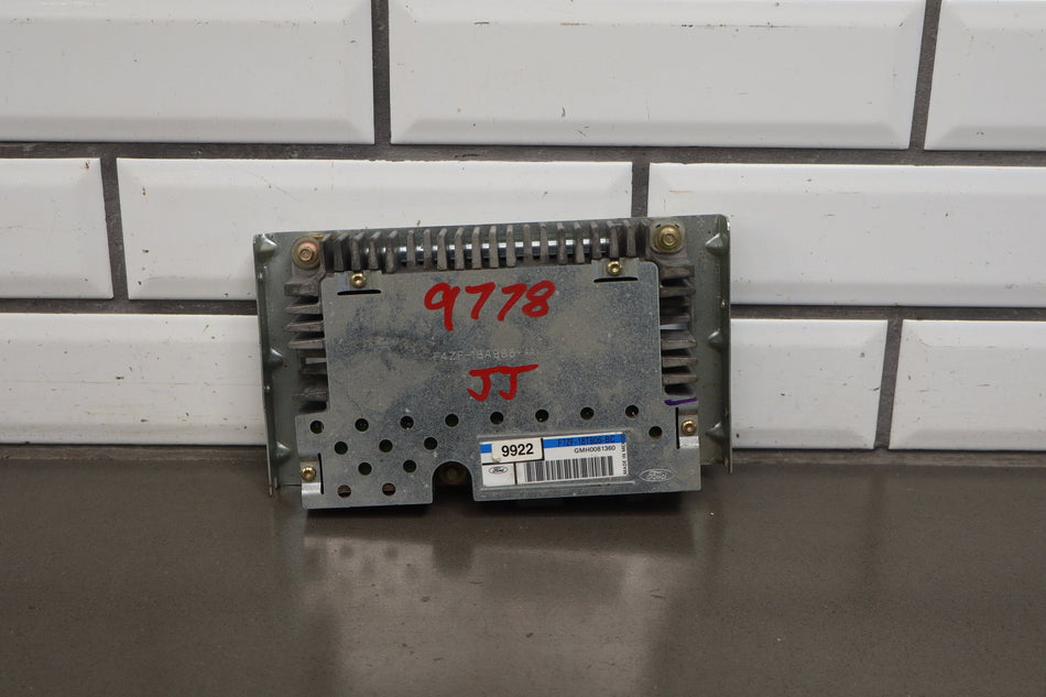 97-00 Ford Mustang Mach 460 Front Radio Amplifier Amp F7ZF-18T806-BC OEM