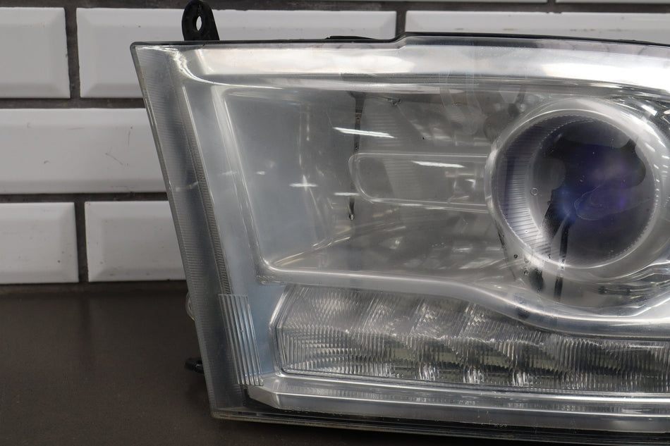 2013-2018 Ram 4th Gen Left LH Driver Headlight Projector Chrome OEM