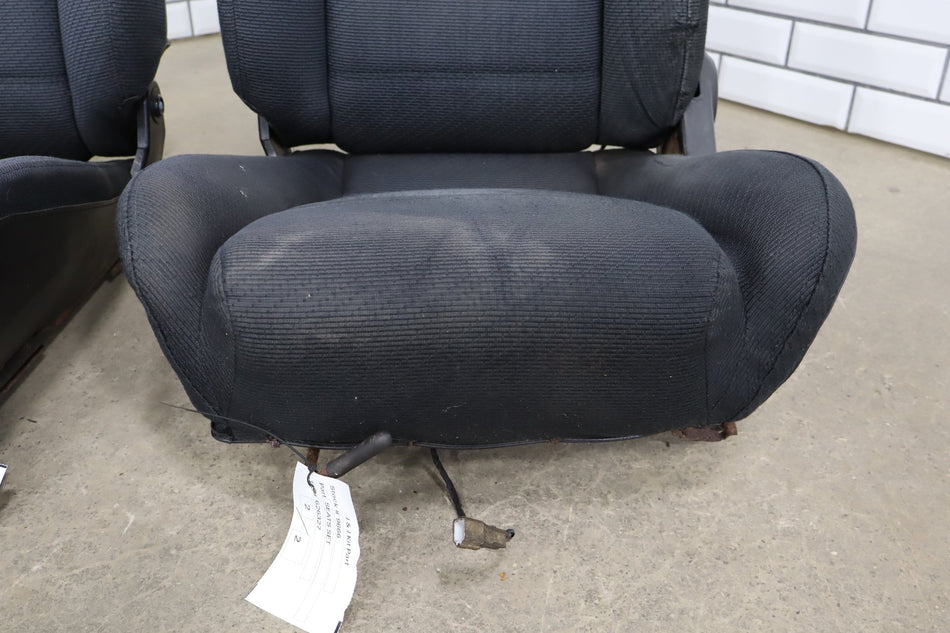 1990-1997 Mazda MX-5 Miata NA Leather Seats Set Black