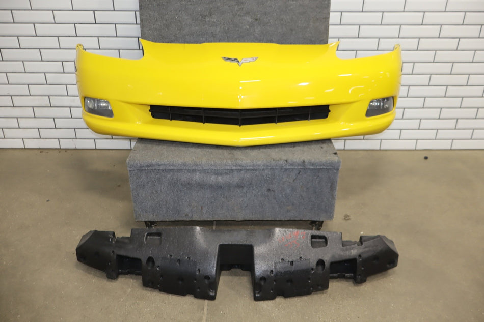 2005-2013 Chevrolet Corvette C6 Base Front Bumper Yellow 45
